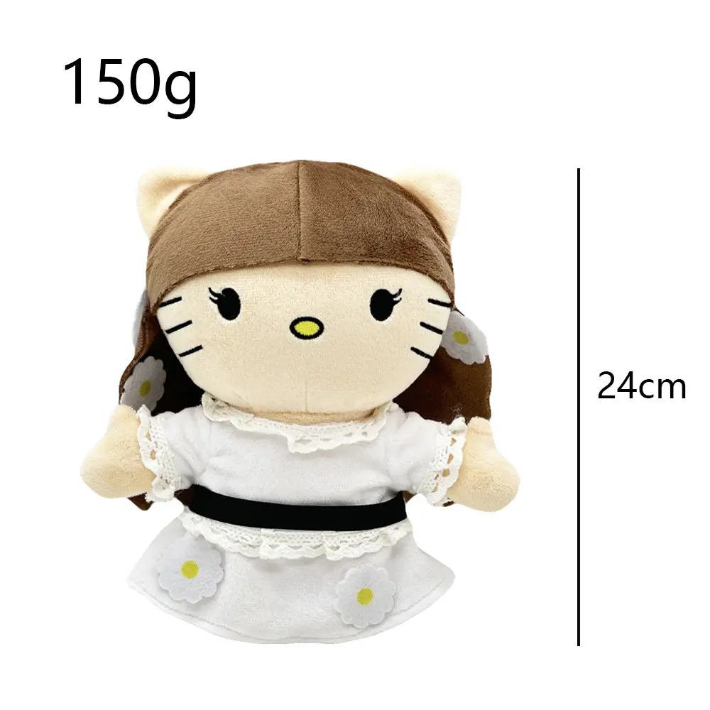 Hello Selena Lana Del Rey Plush Doll White Dress Girls Figure Stuffed Toys Cute Boys Girls Christmas Gift