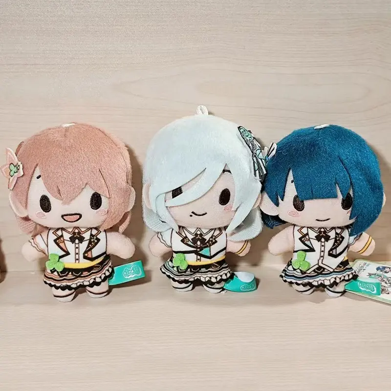 New Project Sekai 10cm Doudou Eye Nunu Body AZUSAWA KOHANE Cotton Doll HOSHINO ICHIKA Cute Cartoon Plush Pendant Keychain Gift