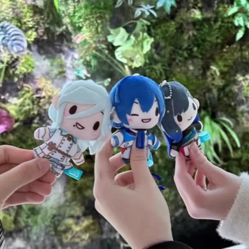 New Project Sekai 10cm Doudou Eye Nunu Body AZUSAWA KOHANE Cotton Doll HOSHINO ICHIKA Cute Cartoon Plush Pendant Keychain Gift