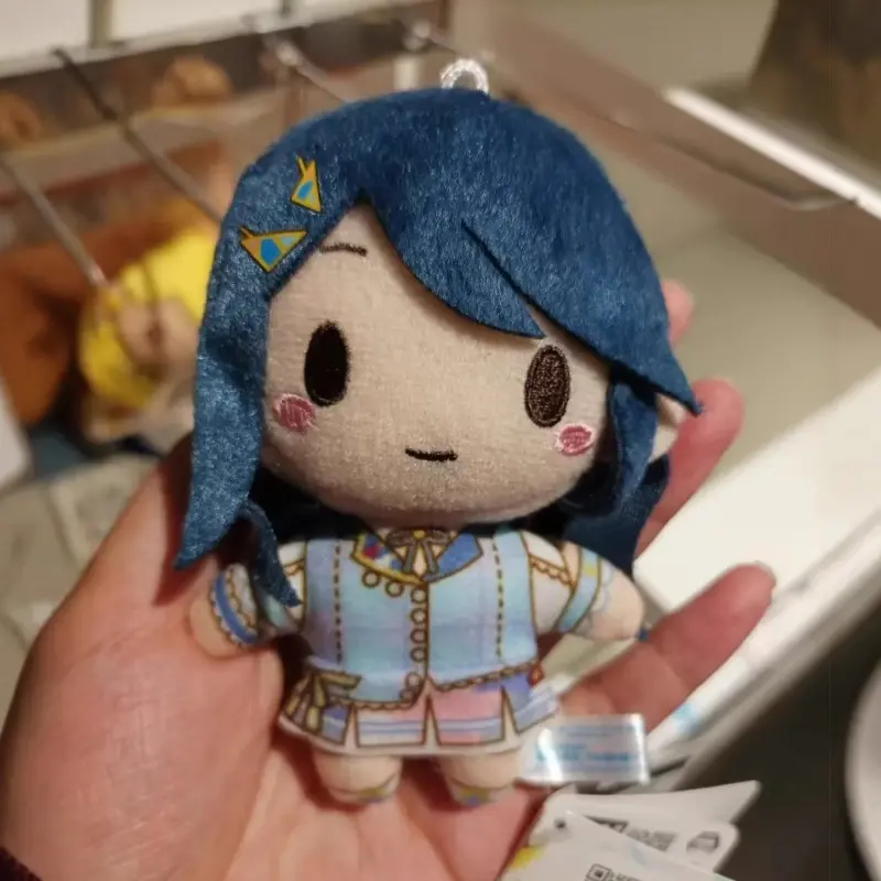 New Project Sekai 10cm Doudou Eye Nunu Body AZUSAWA KOHANE Cotton Doll HOSHINO ICHIKA Cute Cartoon Plush Pendant Keychain Gift