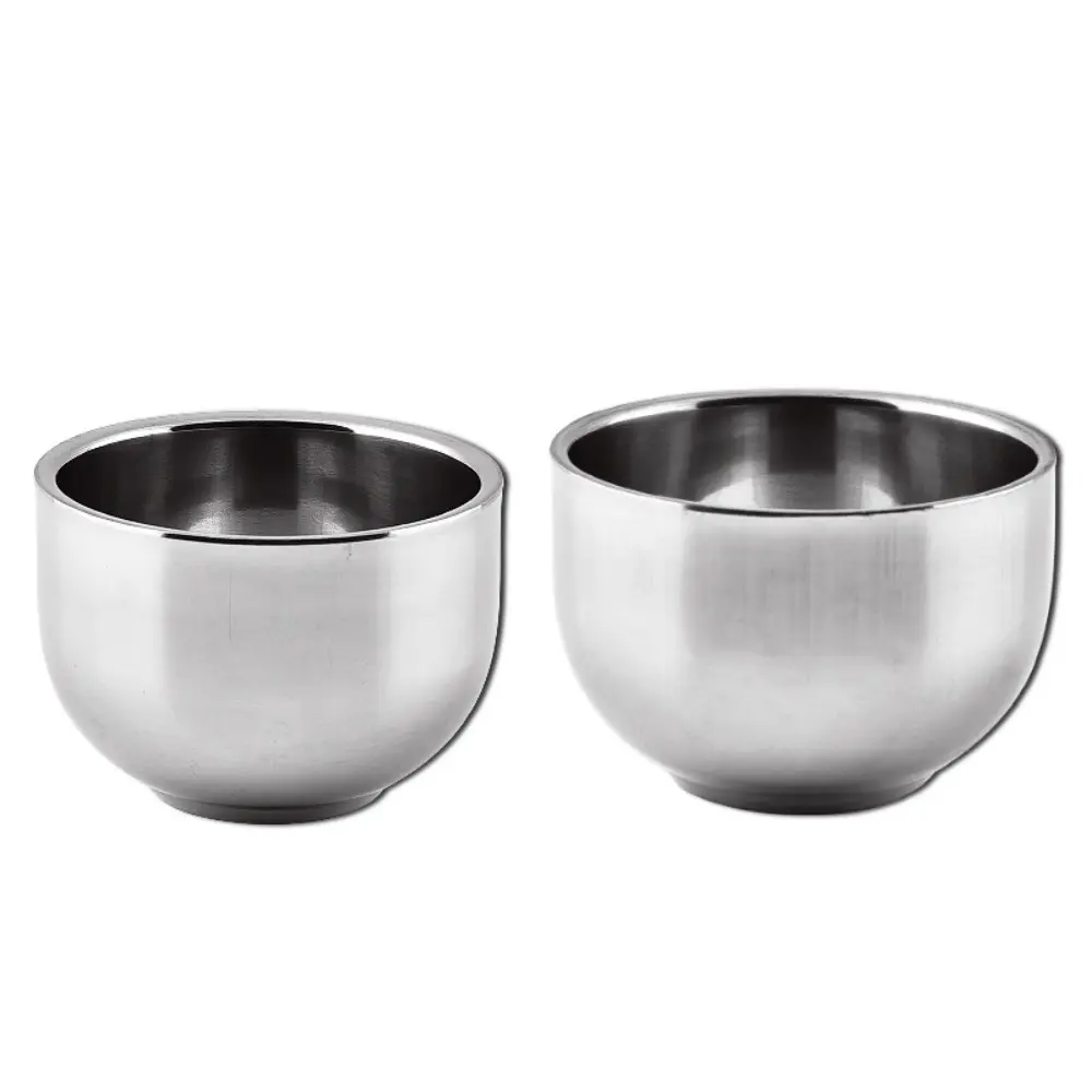 High Quality 100/150 ML Stainless Steel Cup Thicken Double Layer Beer Cup Smooth Espresso Coffee Cup
