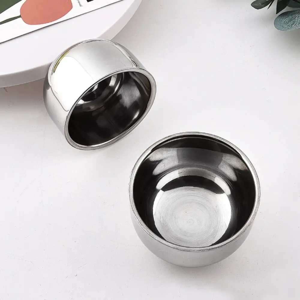 High Quality 100/150 ML Stainless Steel Cup Thicken Double Layer Beer Cup Smooth Espresso Coffee Cup