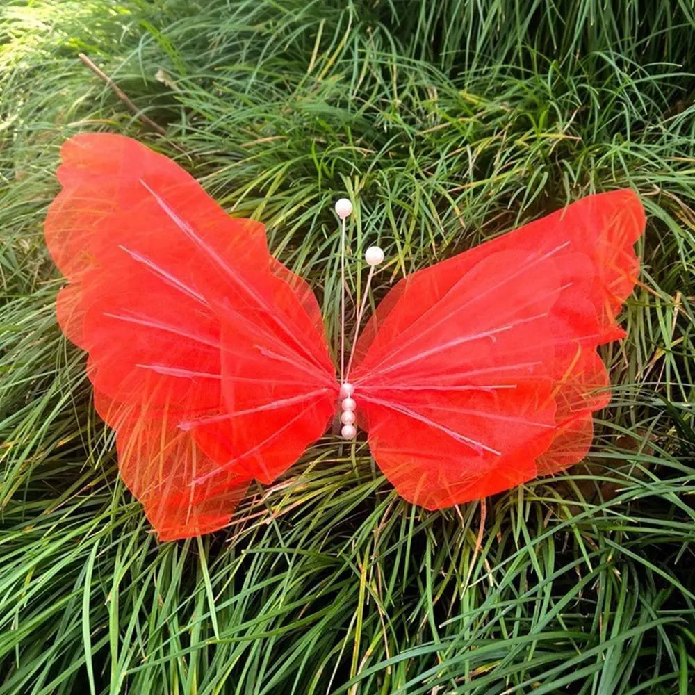 NEW Paper Artificial Butterfly Colorful 48cm Large Butterfly Large Scale Artificial Flowers Photography Props Party Supply