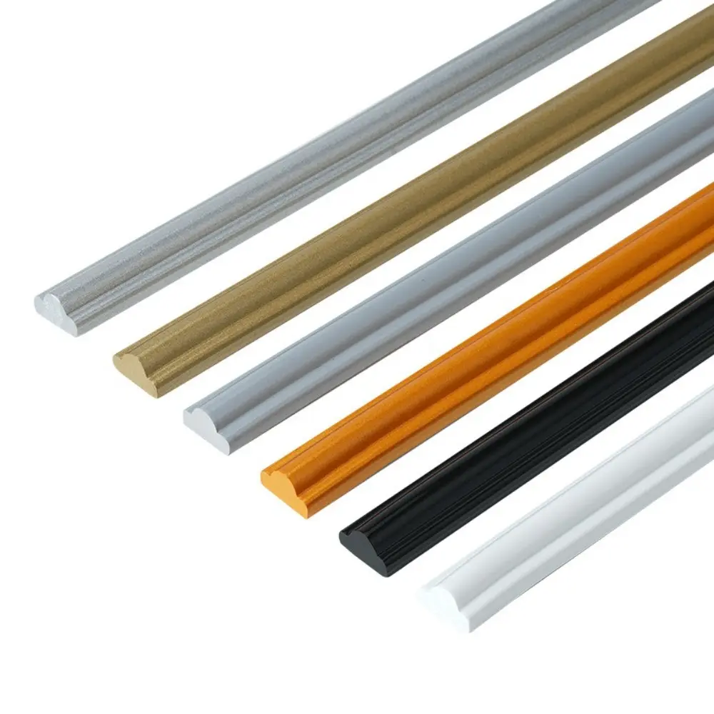 Border Line 3m Decorative Strip Soft Line Shape Design Self-adhesive Border PVC Self-adhesive Gypsum Line TV Background