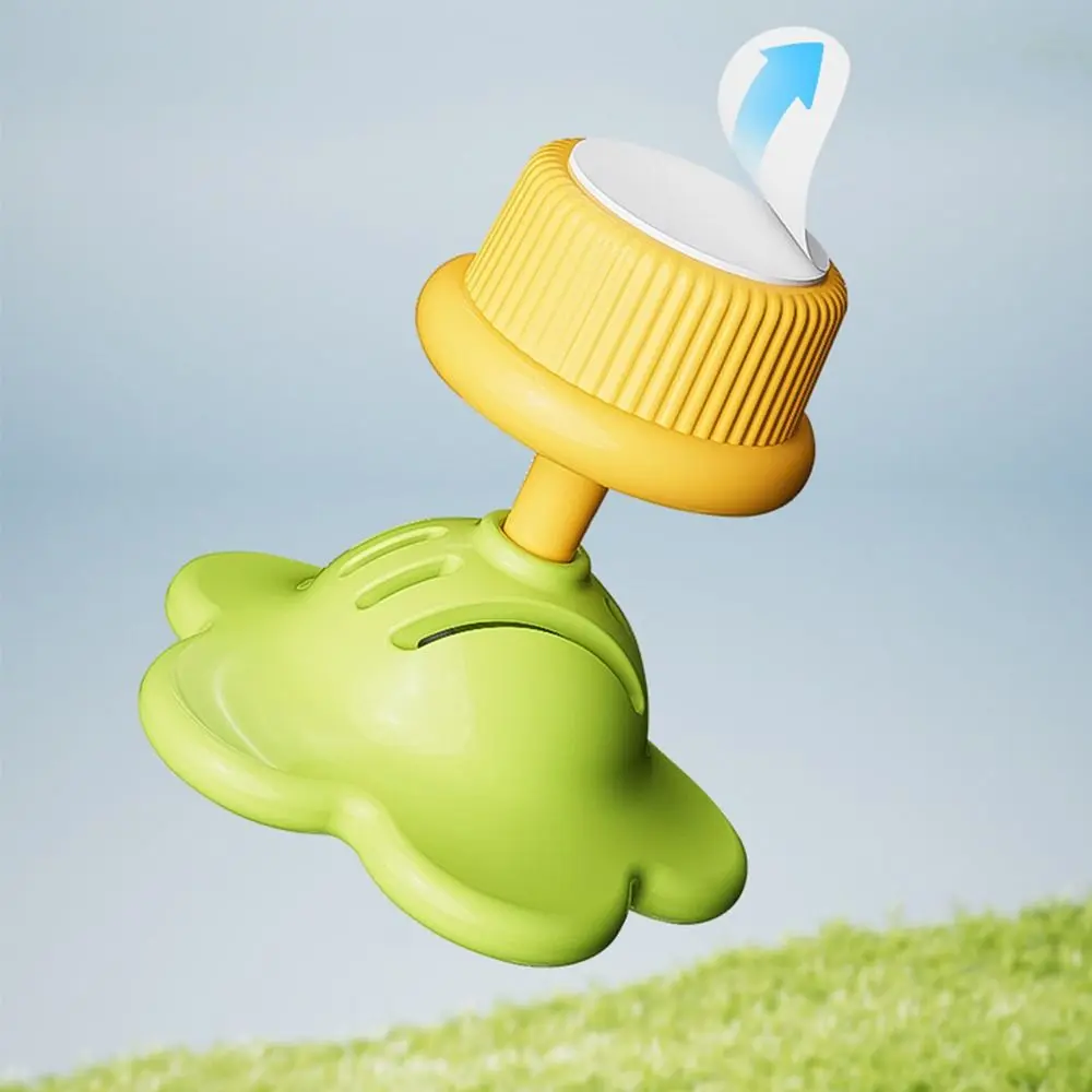 Small Flower Toilet Presser Portable Multifunctional Toilet Button Pushers with Aromatherapy Tablets