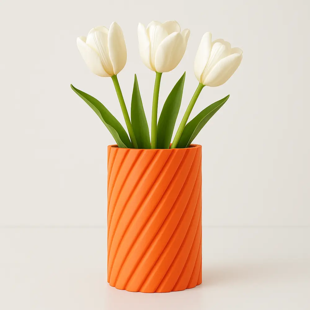 New Variable Rotating Decompression Vase Multi-segment Plastic Variable Molds Infinite Rotation Creative Home Ornaments