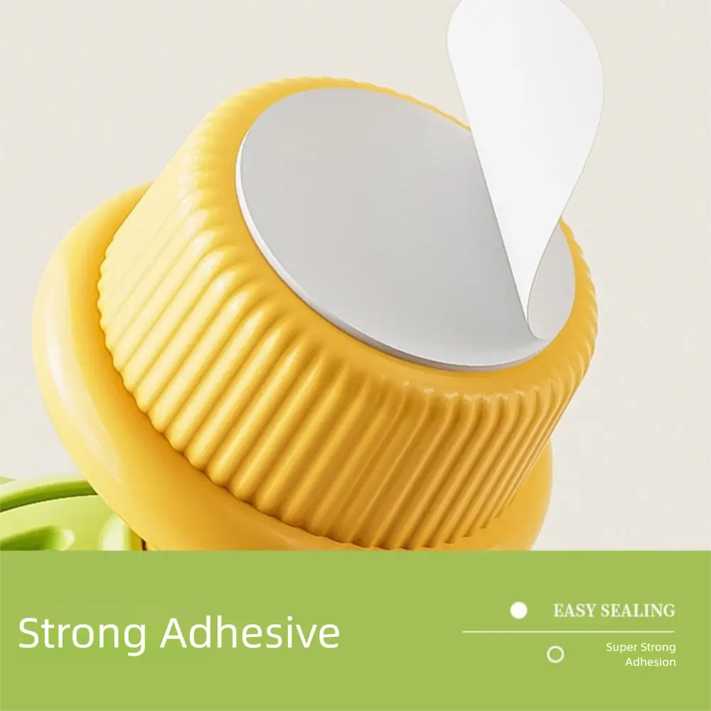 Small Flower Toilet Presser Portable Multifunctional Toilet Button Pushers with Aromatherapy Tablets