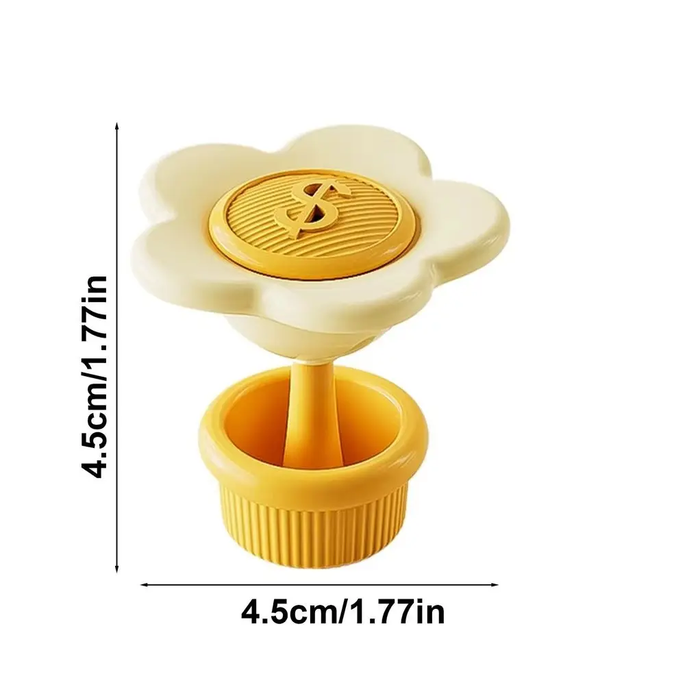 Small Flower Toilet Presser Portable Multifunctional Toilet Button Pushers with Aromatherapy Tablets