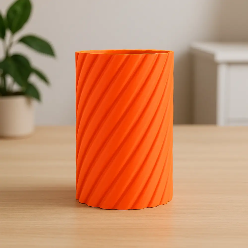 New Variable Rotating Decompression Vase Multi-segment Plastic Variable Molds Infinite Rotation Creative Home Ornaments