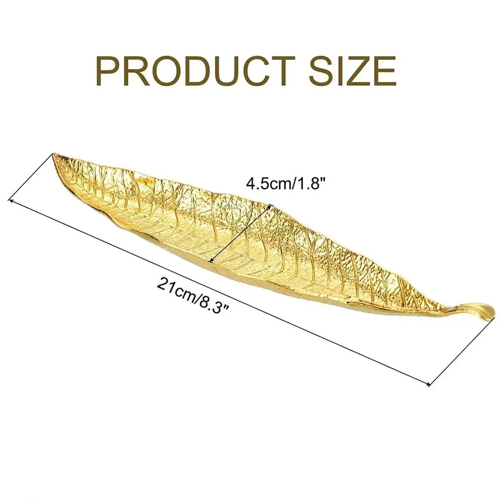 1Pcs Durable Alloy Incense Holder 22cm Portable Long Leafs Cense Incense Stand Meditation Room Yoga