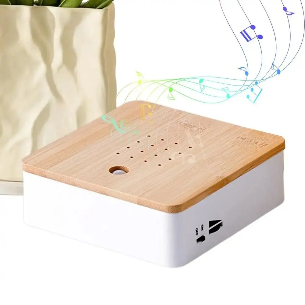 New Portable Chirping Sound Box Mini Simulation Singing Bird Box Automatic Clear Smart Animal Noise Machine Living Room