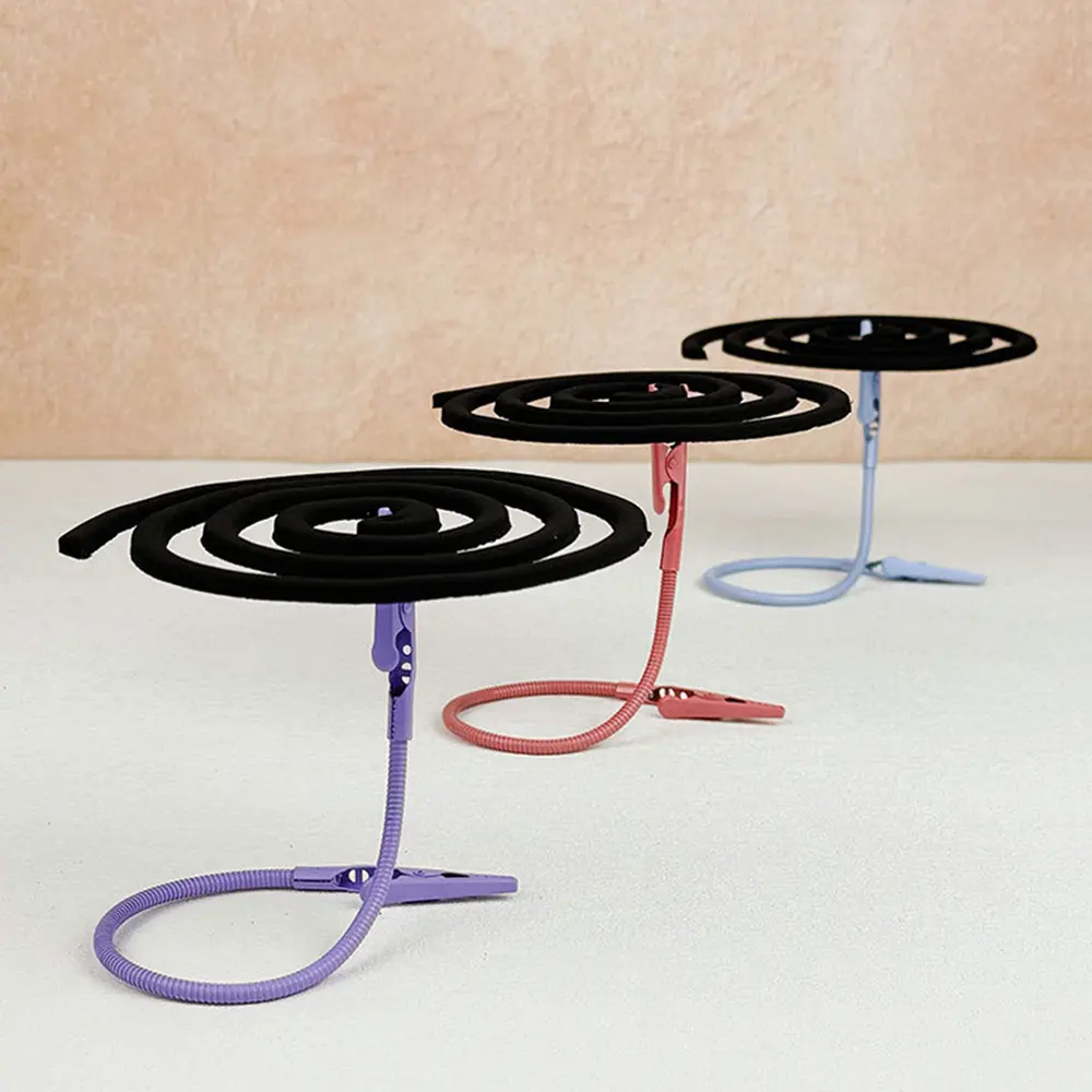 New Portable Mosquito Coil Bracket Card Holder Double Ended Broken Incense Clip Multi-function Incense Clip Note Clip