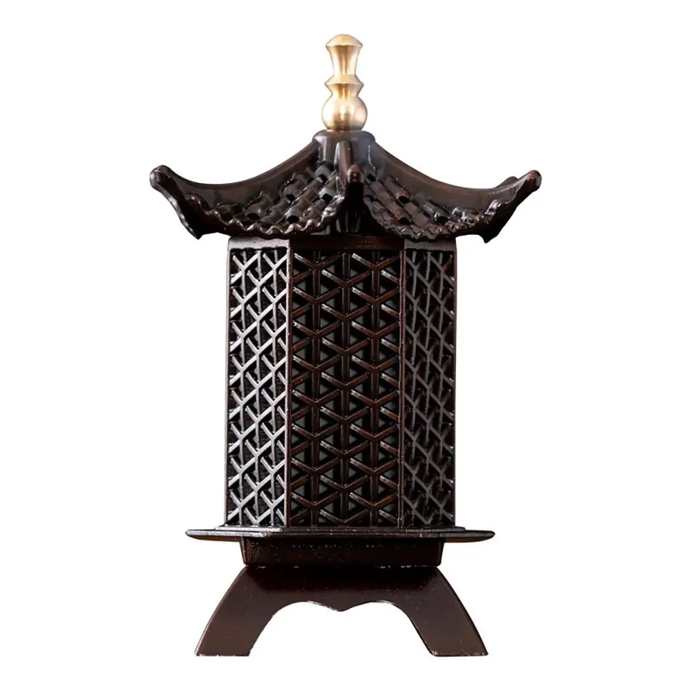 New Chinese Style Incense Burner Good Symbolism Vertical Incense Holder Zinc Alloy Accessories Incense Burning Home Decoration