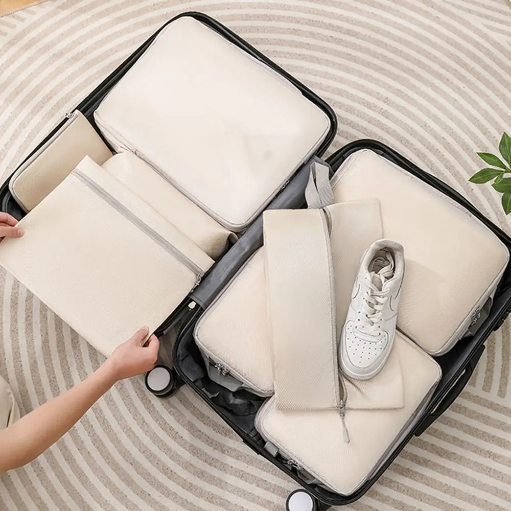 Portable Compression Organizers Bags Folding Compressible Luggage Storage Bag Tidy Pouch Multipurpose