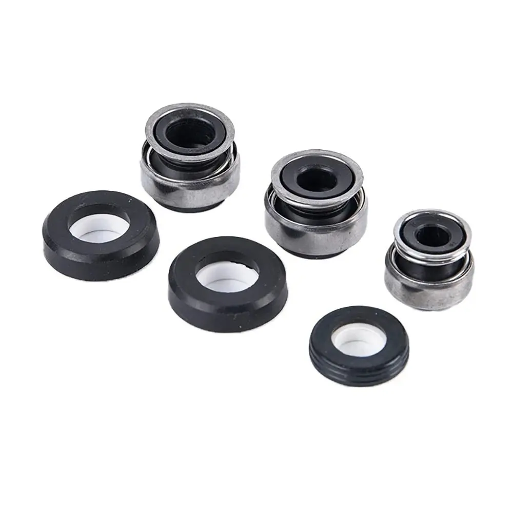1Pcs 301 Series Mechanical Shaft Seal Ceramic Carbon Rubber 8/10/12mm Water Pump Washer O Shape Circulation Pump Seal