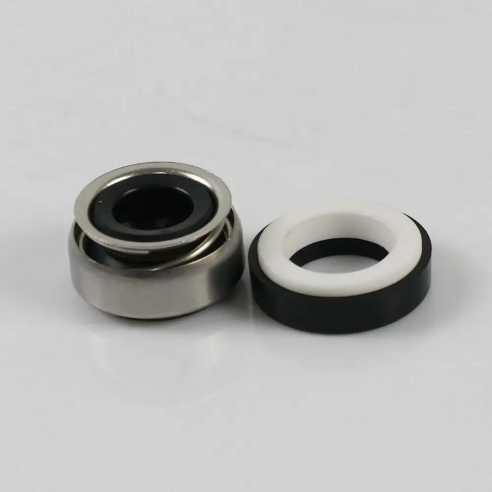 1Pcs 301 Series Mechanical Shaft Seal Ceramic Carbon Rubber 8/10/12mm Water Pump Washer O Shape Circulation Pump Seal