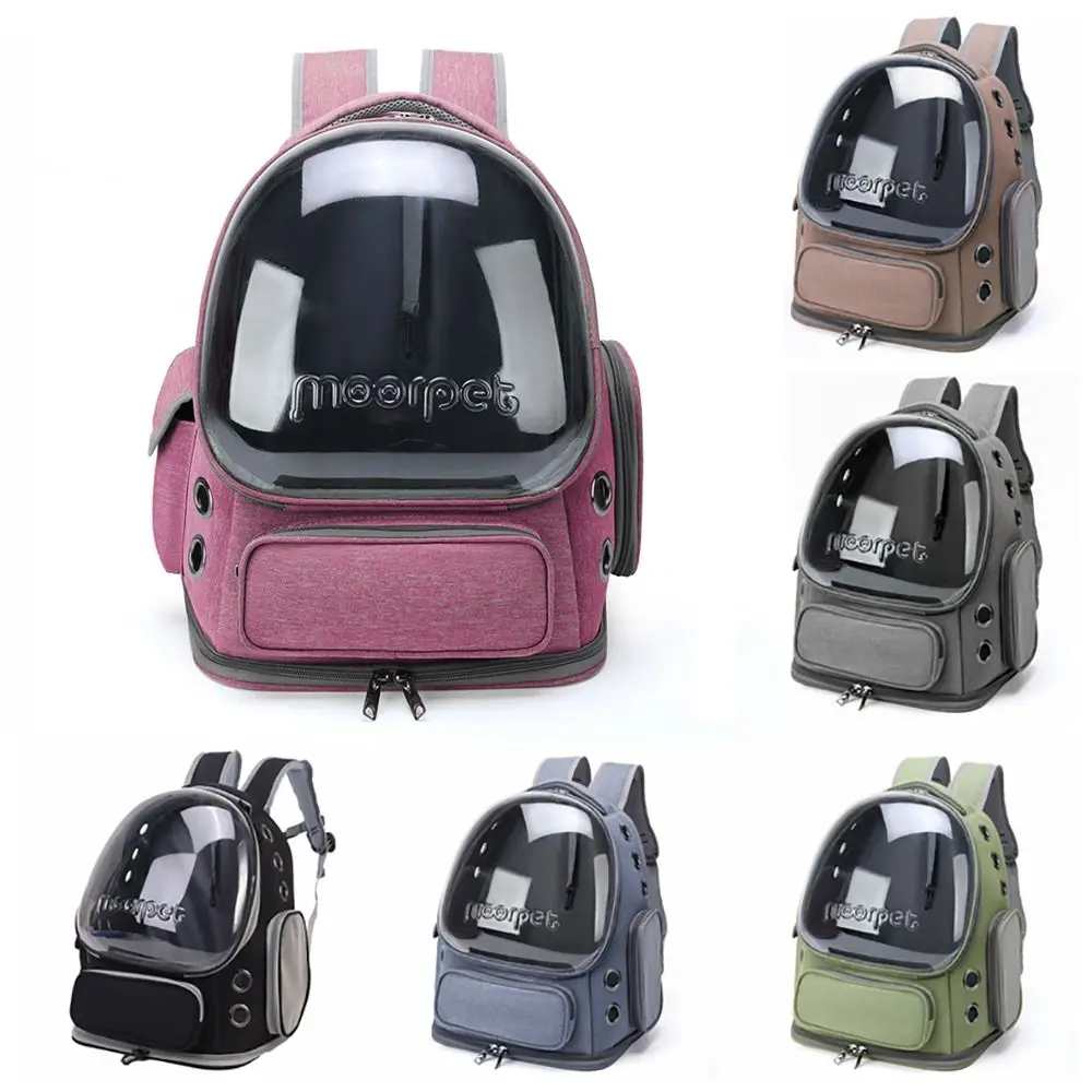 Sturdy APC+Oxford Cloth Cat Space Capsules Breathable Portable Cat Carrier Bag Large Capacity Pet Backpack Cat/Puppy