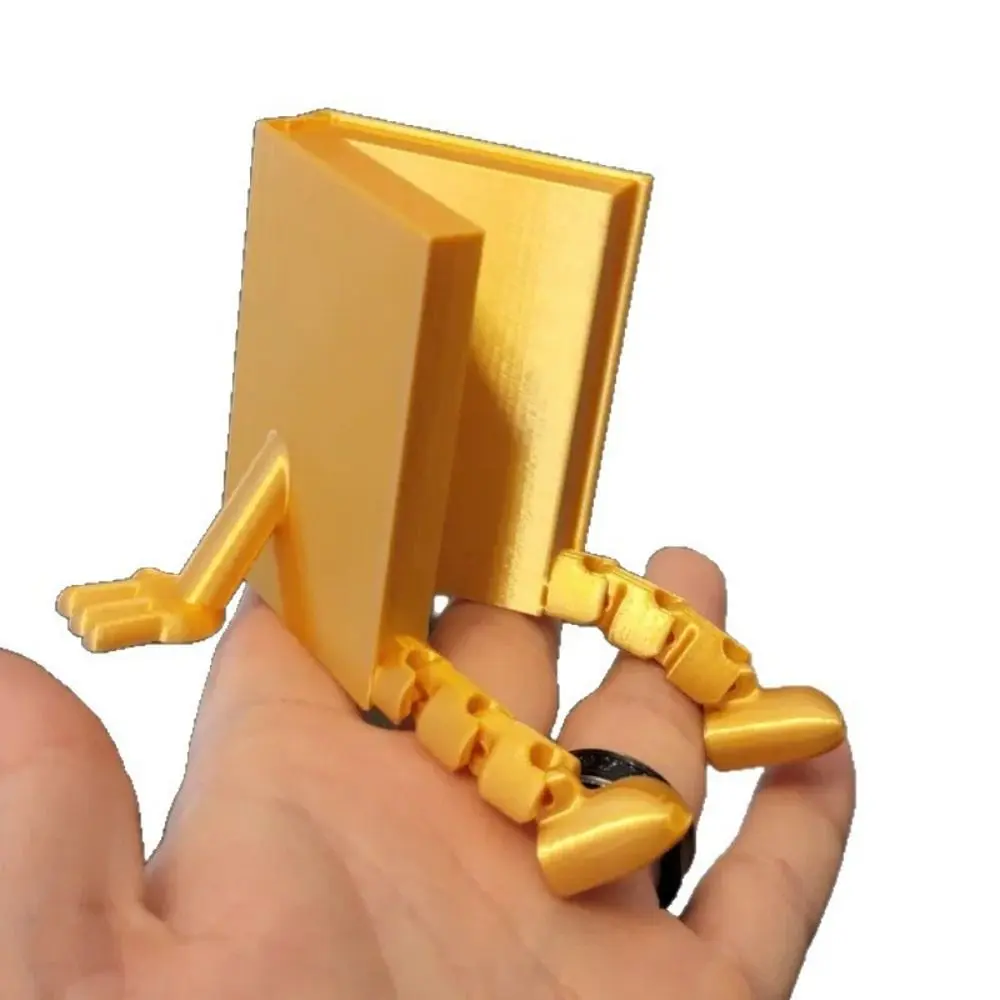Movable Joint Book Companion Articulated Poseable 3D Printed Figure Decorative Figure Movable Joint Articulated Figure