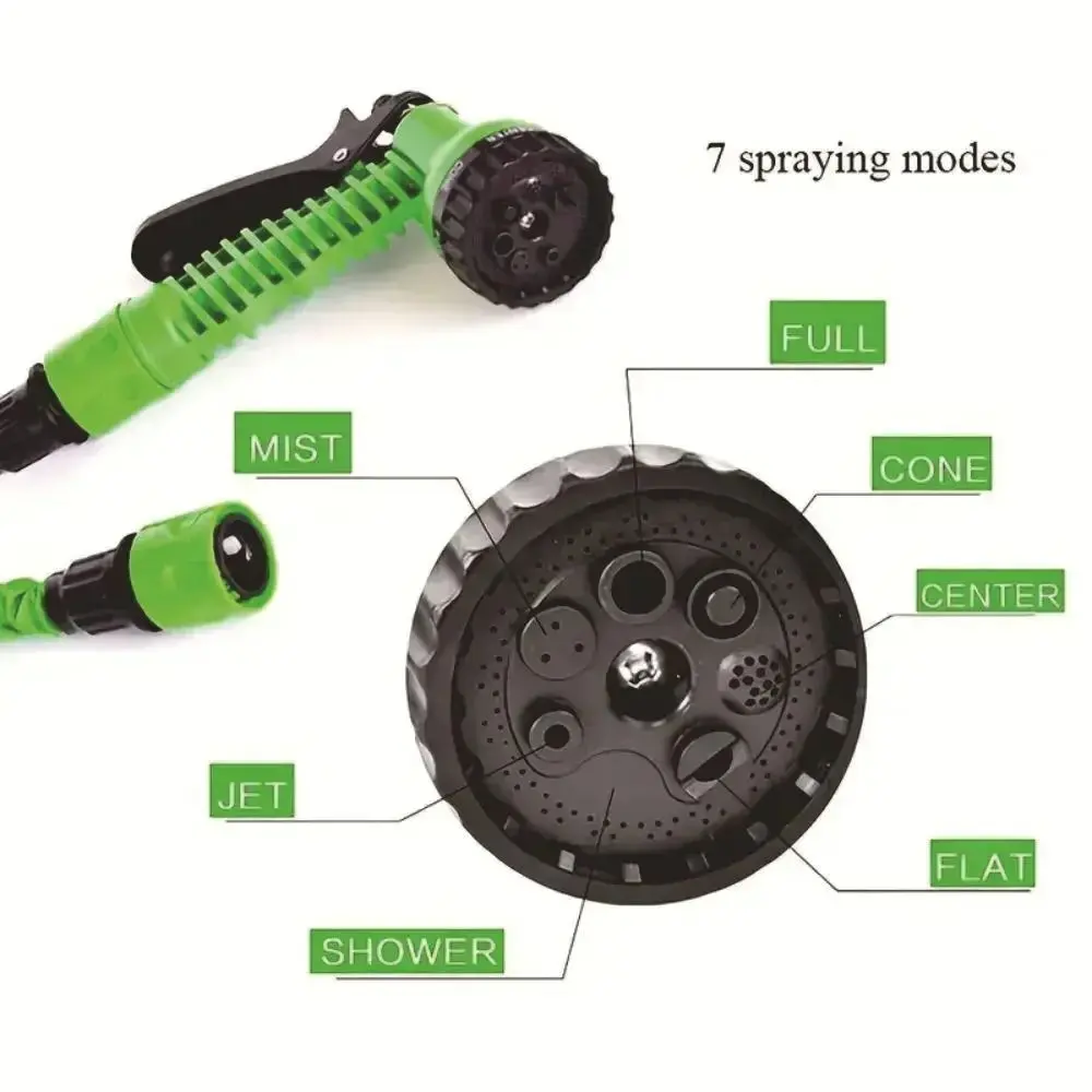 Plastic Material Expandable Magic Hose Retractable Design Lightweight Garden Watering Hose Durable Materials