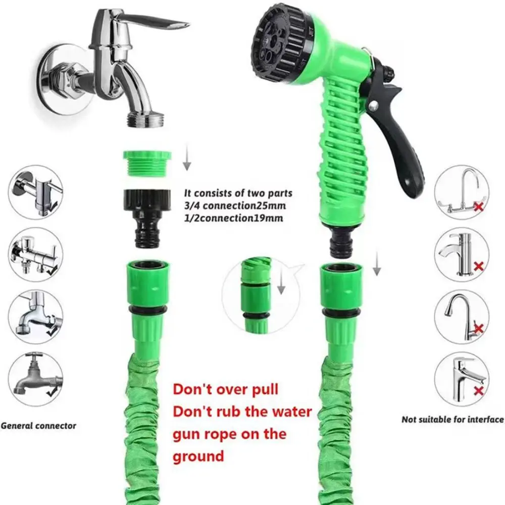 Plastic Material Expandable Magic Hose Retractable Design Lightweight Garden Watering Hose Durable Materials