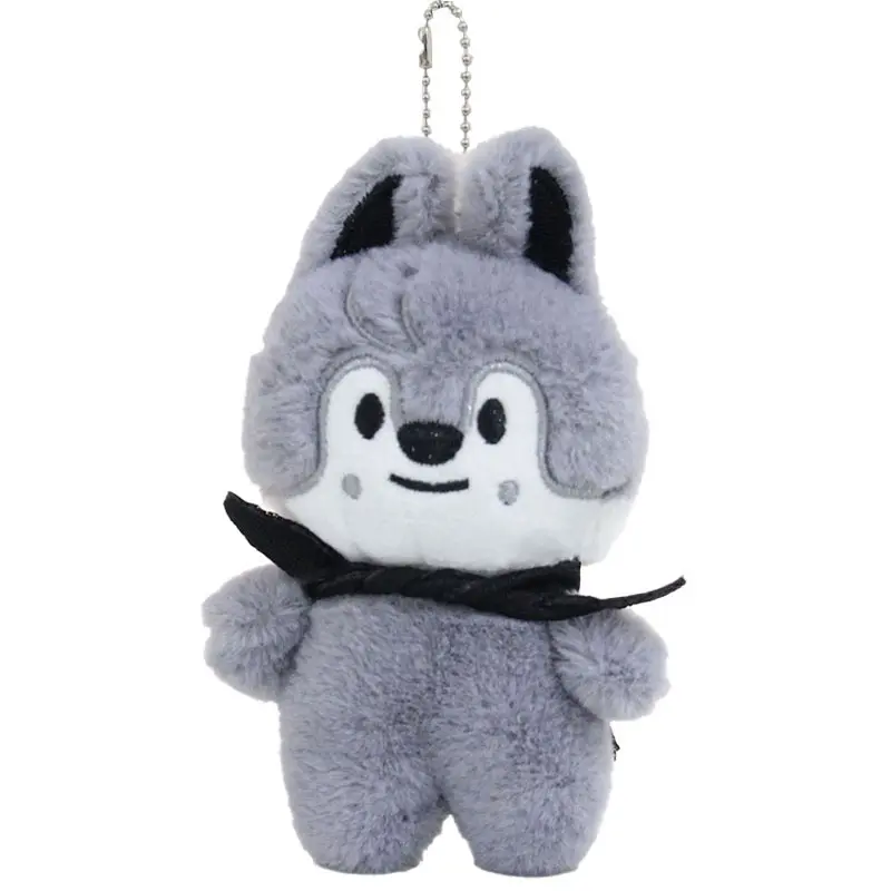 New Stray Kids Plush Keychain SKZOO Korean Cute Plush Toy Pendant Supporting Doll Cloak Cloak Doll Children's Birthday Gift