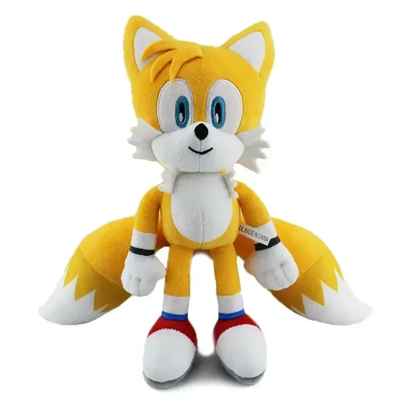 New HOT 30cm Sonic peluches toy  cartoon hedgehog Amy Rose knuckle tail soft stuffed doll child birthday Sonic lovely  toys