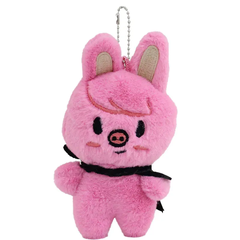 New Stray Kids Plush Keychain SKZOO Korean Cute Plush Toy Pendant Supporting Doll Cloak Cloak Doll Children's Birthday Gift