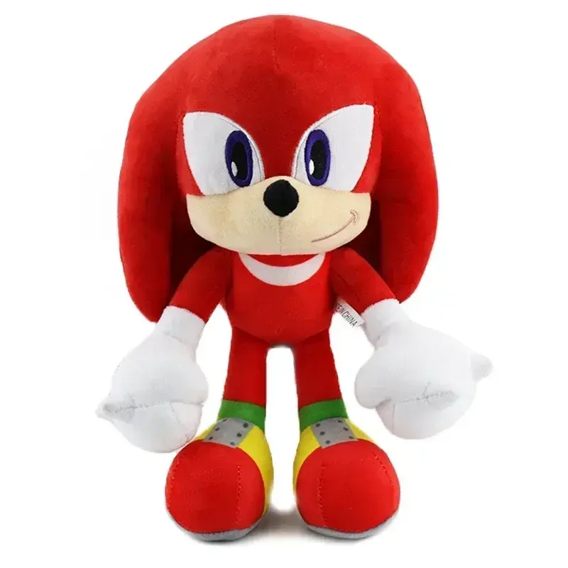 New HOT 30cm Sonic peluches toy  cartoon hedgehog Amy Rose knuckle tail soft stuffed doll child birthday Sonic lovely  toys