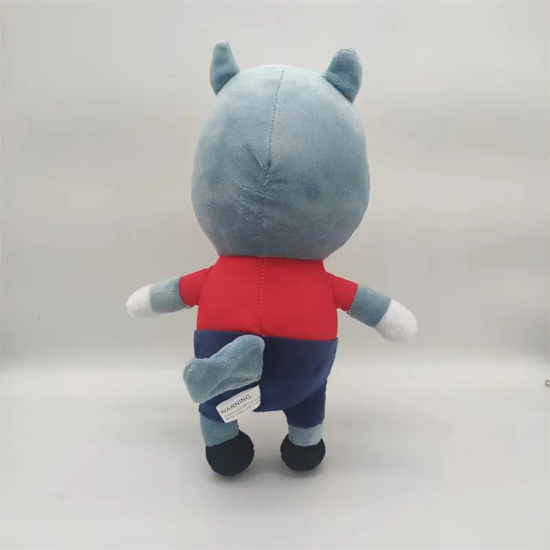 30cm Anime Wolfoo Family Plush Toys Cartoon Plushie Lucy Soft Stuffed Dolls Toy For Children Kids Boys Girls Fans Gifts