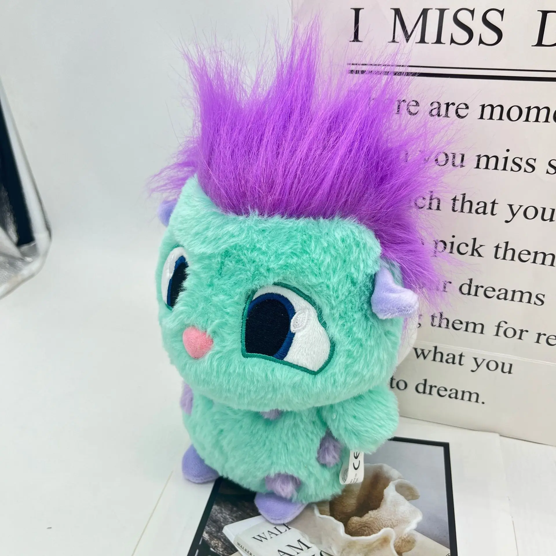 25cm Bibble Plush Toys Cute Soft Stuffed Anime Home Room Decor Dolls For Children Birthday Gift