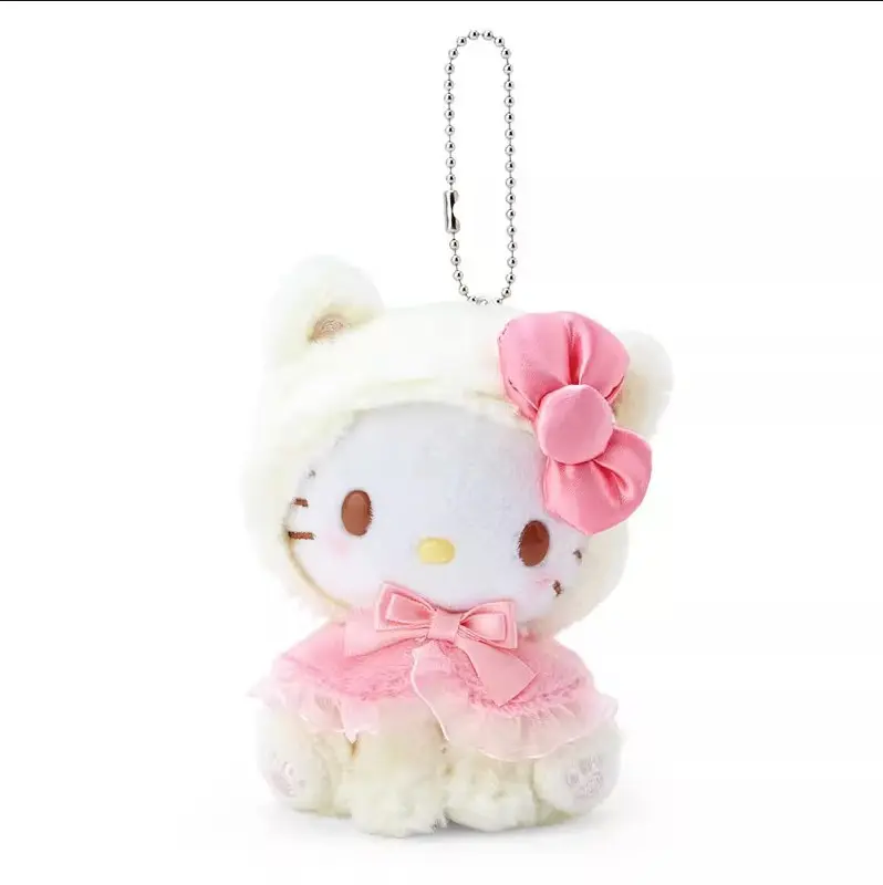 Sanrio Kawali Kuromi Hello Kitty My Melody Cinnamoroll Pillow Girls Plush Toys Plushie Keychain Stuffed Doll for Kids gift