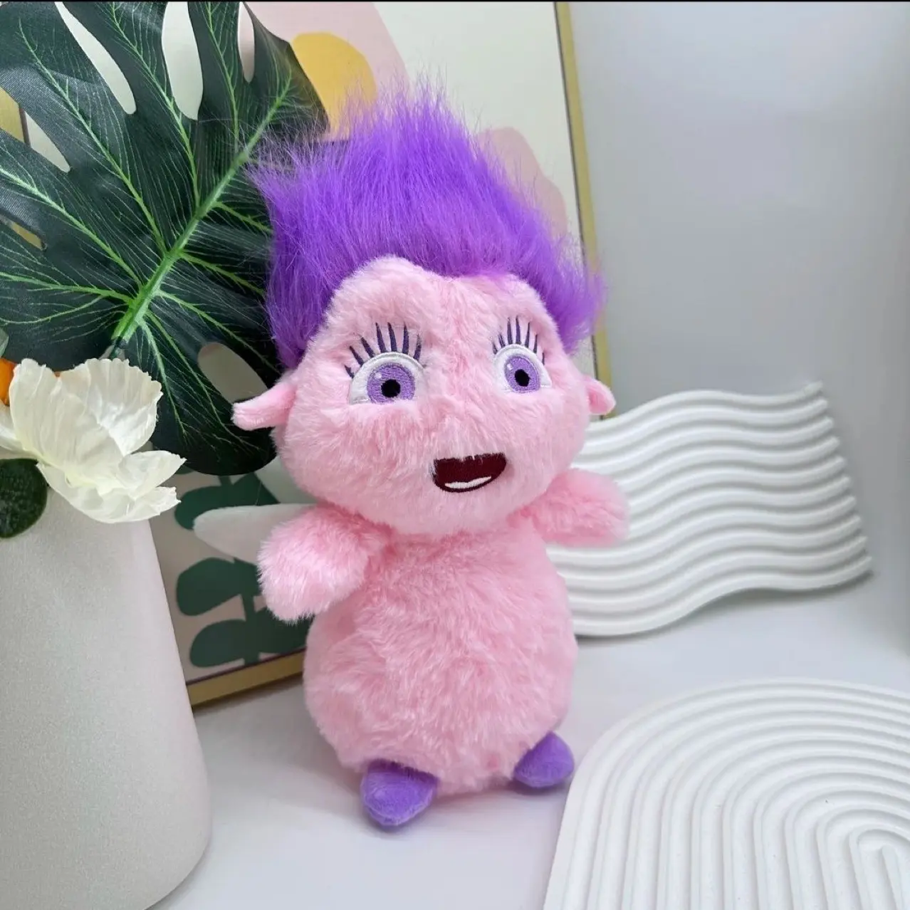 25cm Bibble Plush Toys Cute Soft Stuffed Anime Home Room Decor Dolls For Children Birthday Gift
