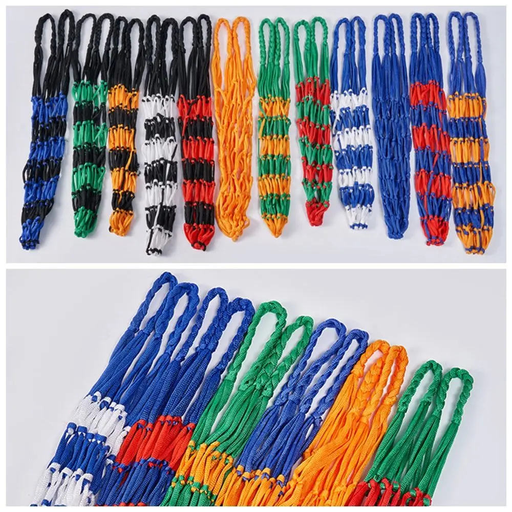 Sports Portable Equipment Nylon Nylon Net Bag Weaving Multiple Colors Basketball Carry Bag Mesh Net Bag Football Balls