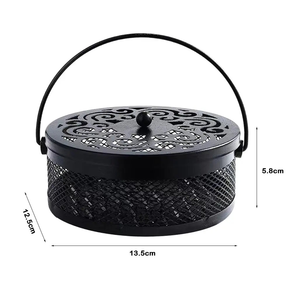 New Insect Repellent Mosquito Coil Tray Holder Anti-fire Sandalwood Incense Burner Cover Anti-Mosquito Mosquito-repellent Holder