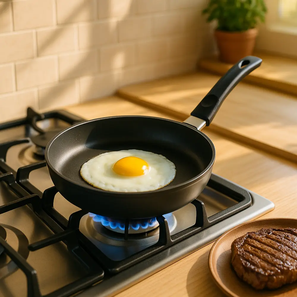 14cm/16cm/18cm Mini Frying Pan NonStick Multi-Purpose Iron Frypan Pot Kitchen Cookware Uncoated Saucepan Gas Induction Cooker