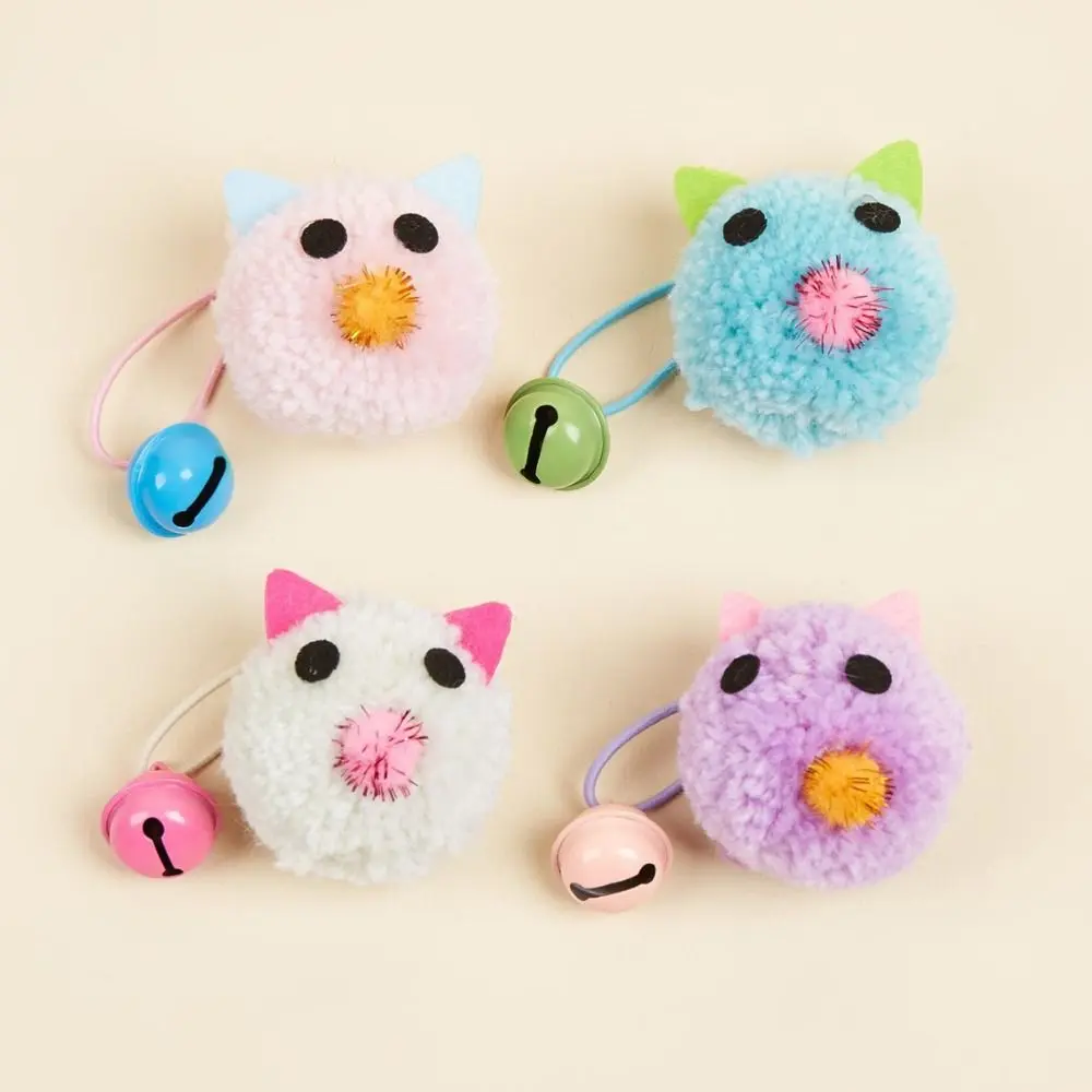 Plush Plush Mouse Cat Toys With Bell Bite Resistant Cats Fun Playing Scratch Training Toy Relieve Boredom Interactive Kitten Toy