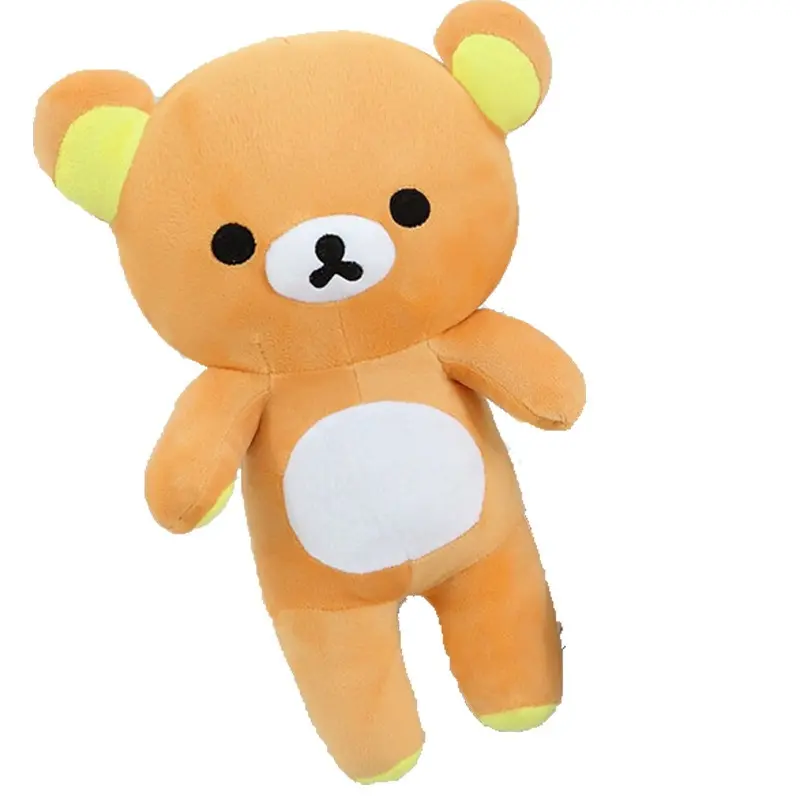 20/35cm Kawaii Brown Bear Stuffed Plush Toy Cartoon Cute Long Bear Plush Doll Sleeping Pillow for Girlfriend's Birthday Gift