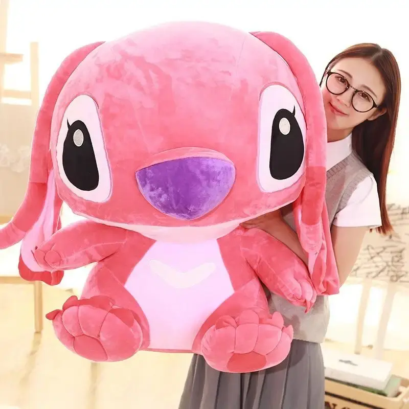 Big Size Disney Lilo & Stitch Stuffed Plush Doll Edition Stitch Plush Doll Creative Kawaii Stitch Pillow Toy Birthday Xmas Gift