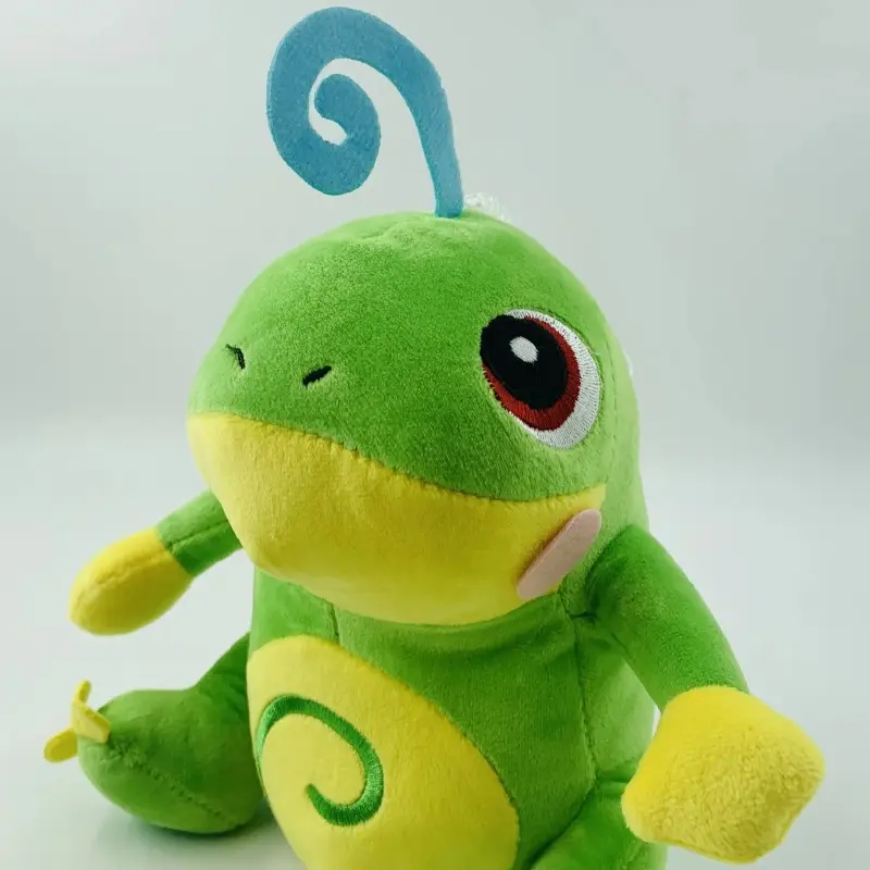 20cm Pokemon Anime Politoed Plush Toys Kawaii Cartoon Elf Plush Doll Soft Stuffed Green Frog Doll Birthday Gift For Kids Girls