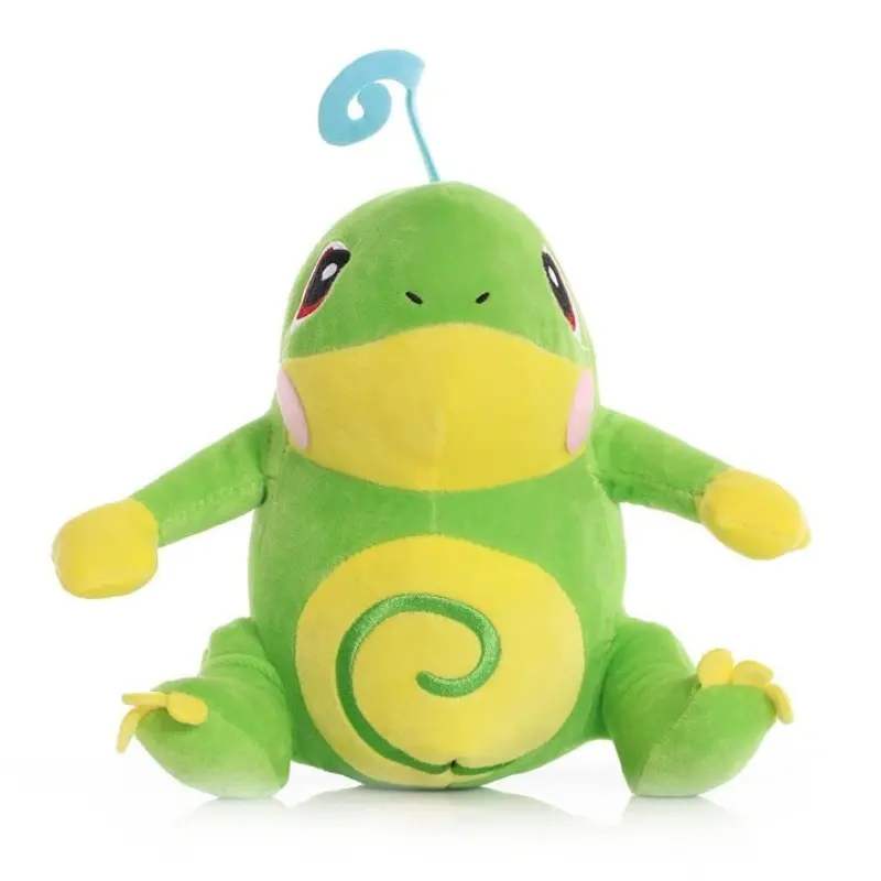 20cm Pokemon Anime Politoed Plush Toys Kawaii Cartoon Elf Plush Doll Soft Stuffed Green Frog Doll Birthday Gift For Kids Girls