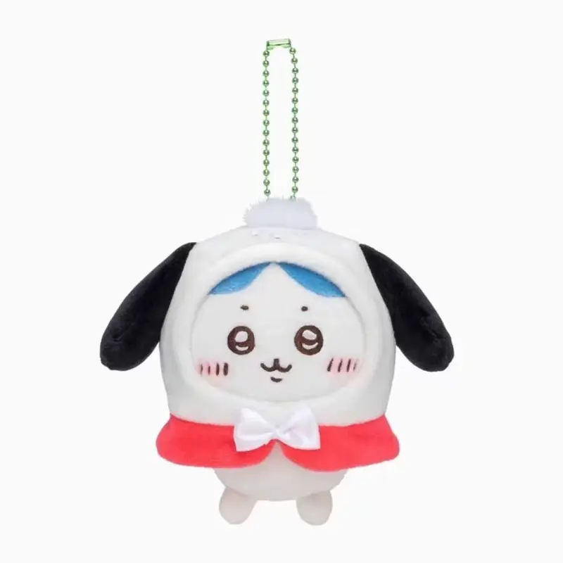 Sanrio Cinnamoroll Pom Pom Purin Plush Toys Kawaii Keychain Cartoon Pachacco Backpack Pendant Accessories Boy Girl Birthday Gift