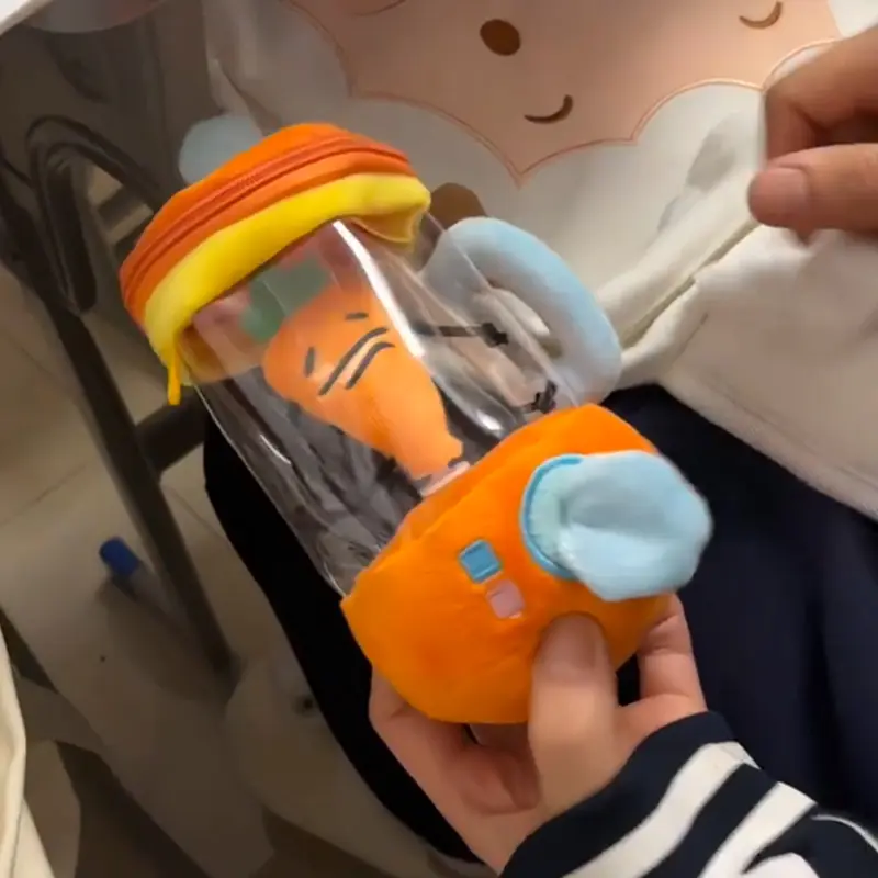 Rotating Carrot Plush Toy Cartoon Drawstring Rotating Dancing Carrot Flower Interactive Novelty Cute Vegetables Toy for Boy Girl