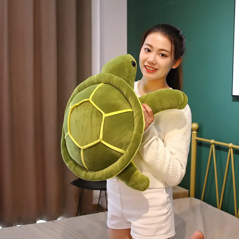 1pc 35-80cm Kawaii Tortoise Plush Toy Stuffed Soft Animal Dolls Cute Sea Turtle Pillow Baby Kids Birthday Gifts