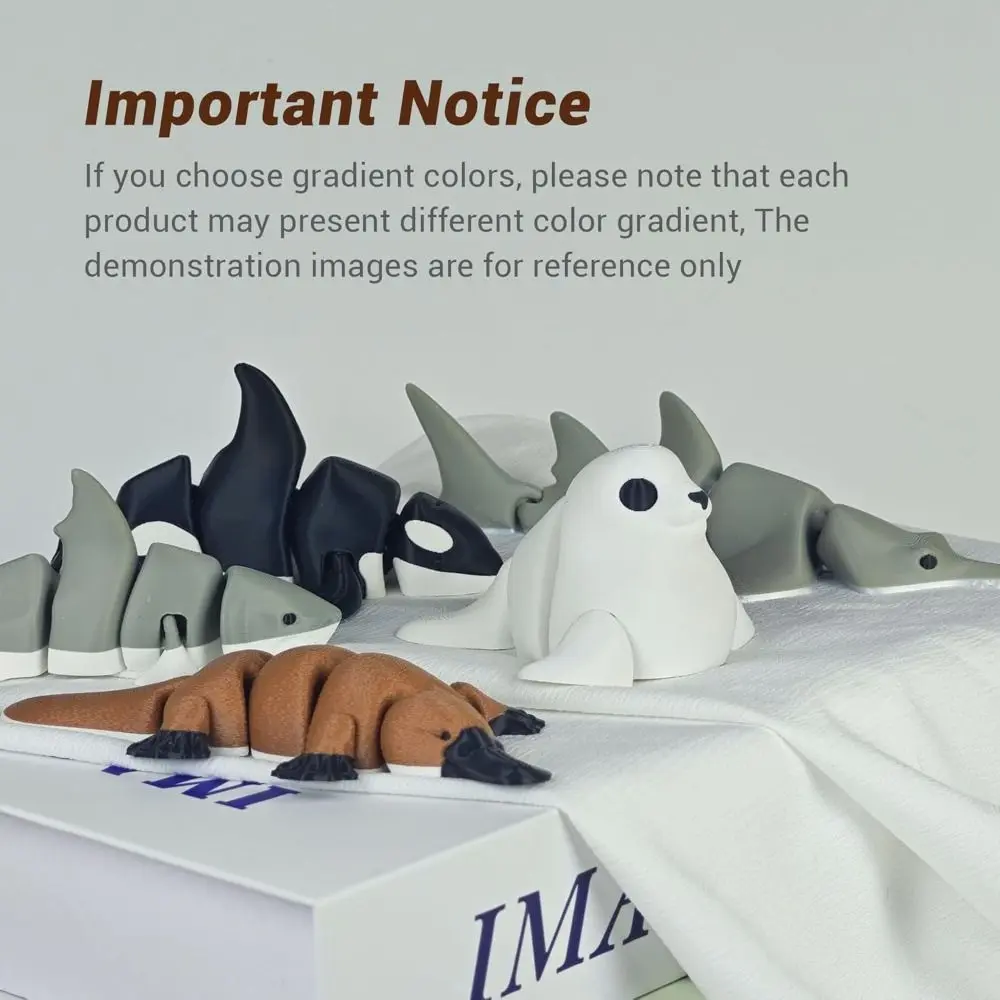 Hot Mini Animals Fidget Toys 3D Printed Unique 3D Printed Toys Articulated Fidget Home Office