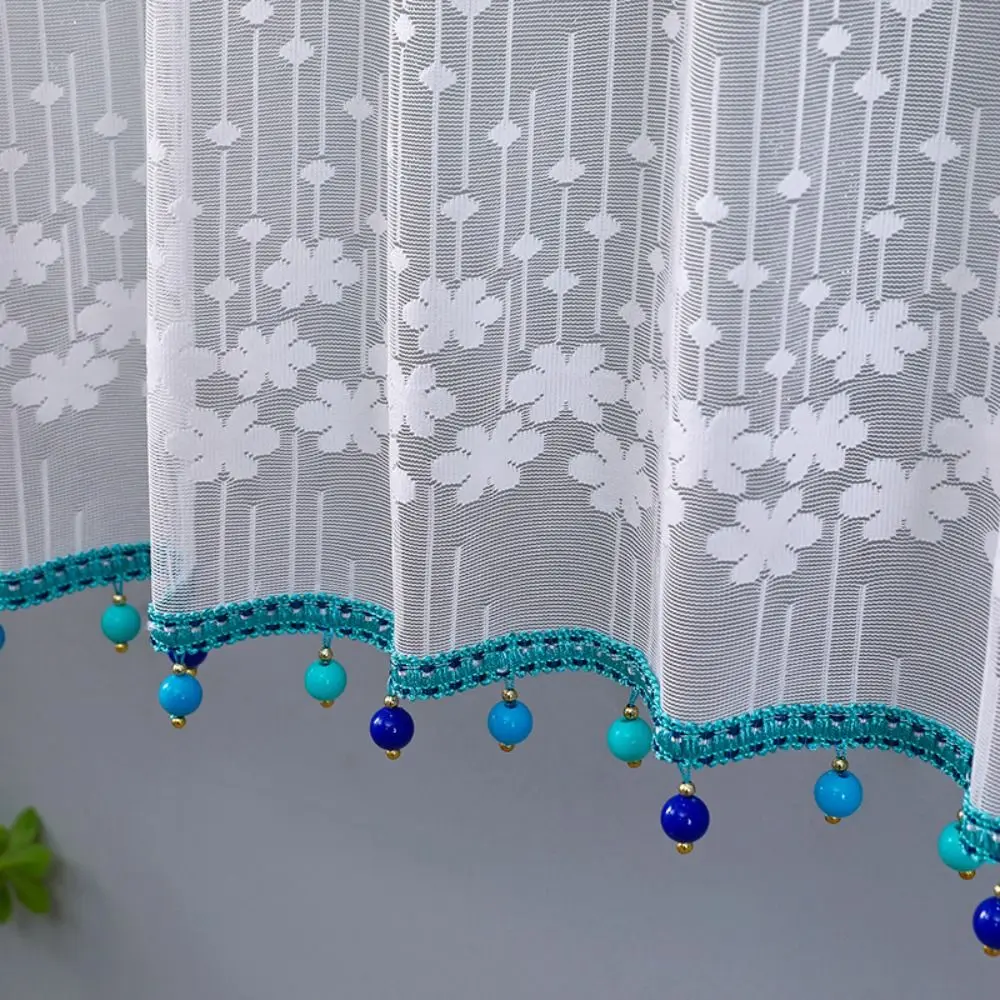 Anti-direct Blowing Air Conditioner Windproof Cover Washable Lace Flower Embroidery Dust-proof Hanging Cover Universal Size