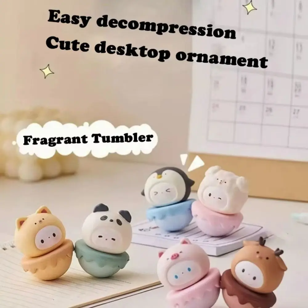 Cute Resin Cartoon Panda Statue DIY Crafts Dollhouse Decoration Miniature Panda Figurines Mini Animals Figurine Car Ornament