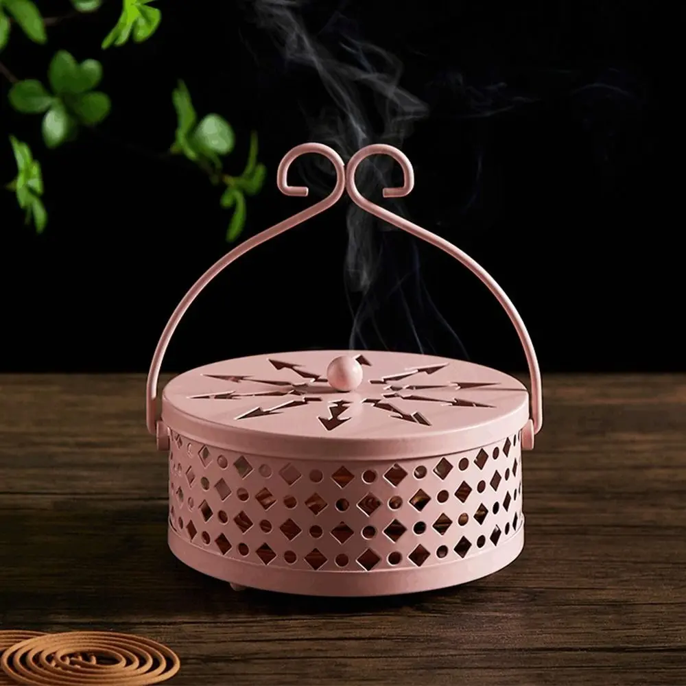 New Insect Repellent Mosquito Coil Tray Holder Anti-fire Cover Incense Burner Sandalwood Anti-Mosquito Mosquito-repellent Holder