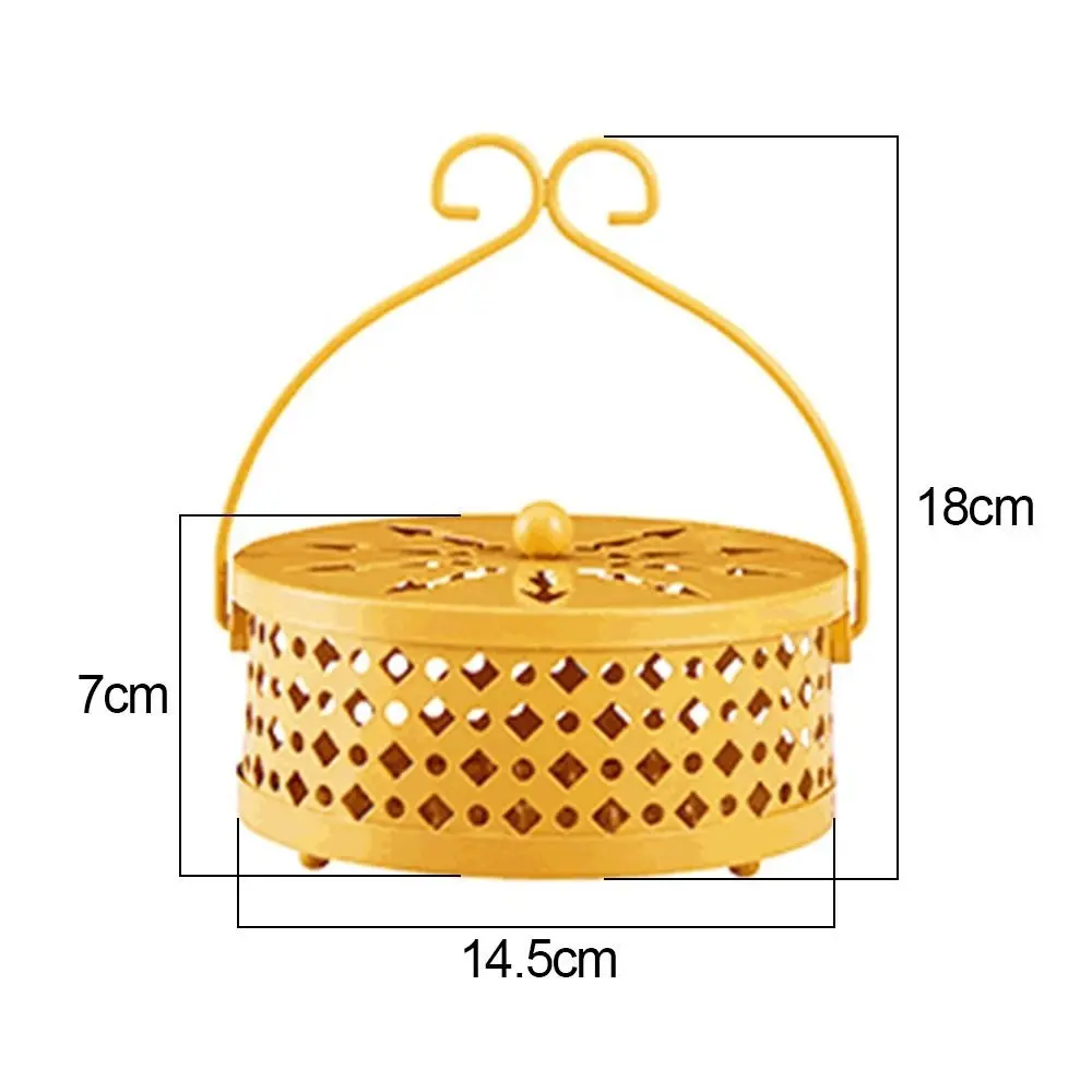New Insect Repellent Mosquito Coil Tray Holder Anti-fire Cover Incense Burner Sandalwood Anti-Mosquito Mosquito-repellent Holder