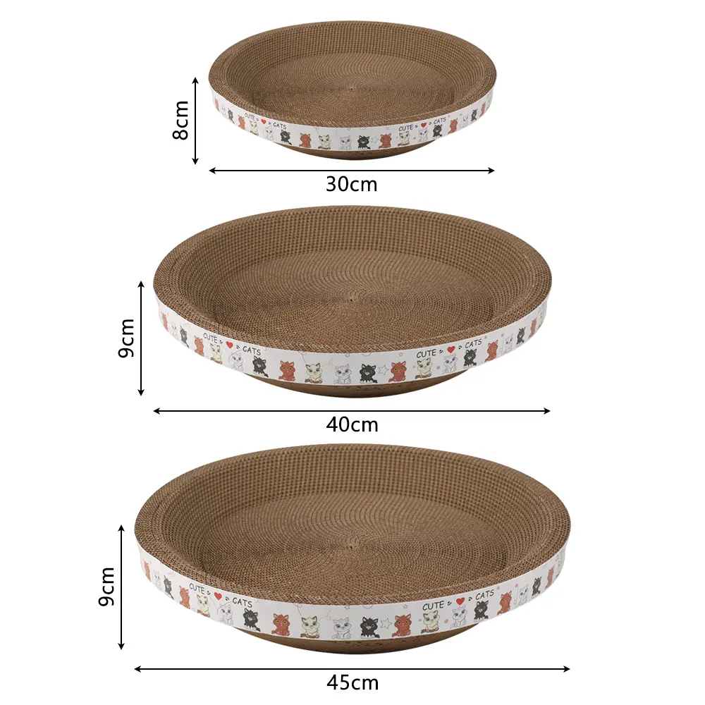 Corrugated Design​​ Cat Scratching Board​​ ​​Scratch-Resistant​​ ​​Cat Bed​​ ​​​Cat Claw Board​​ Pet Sleeping Mat