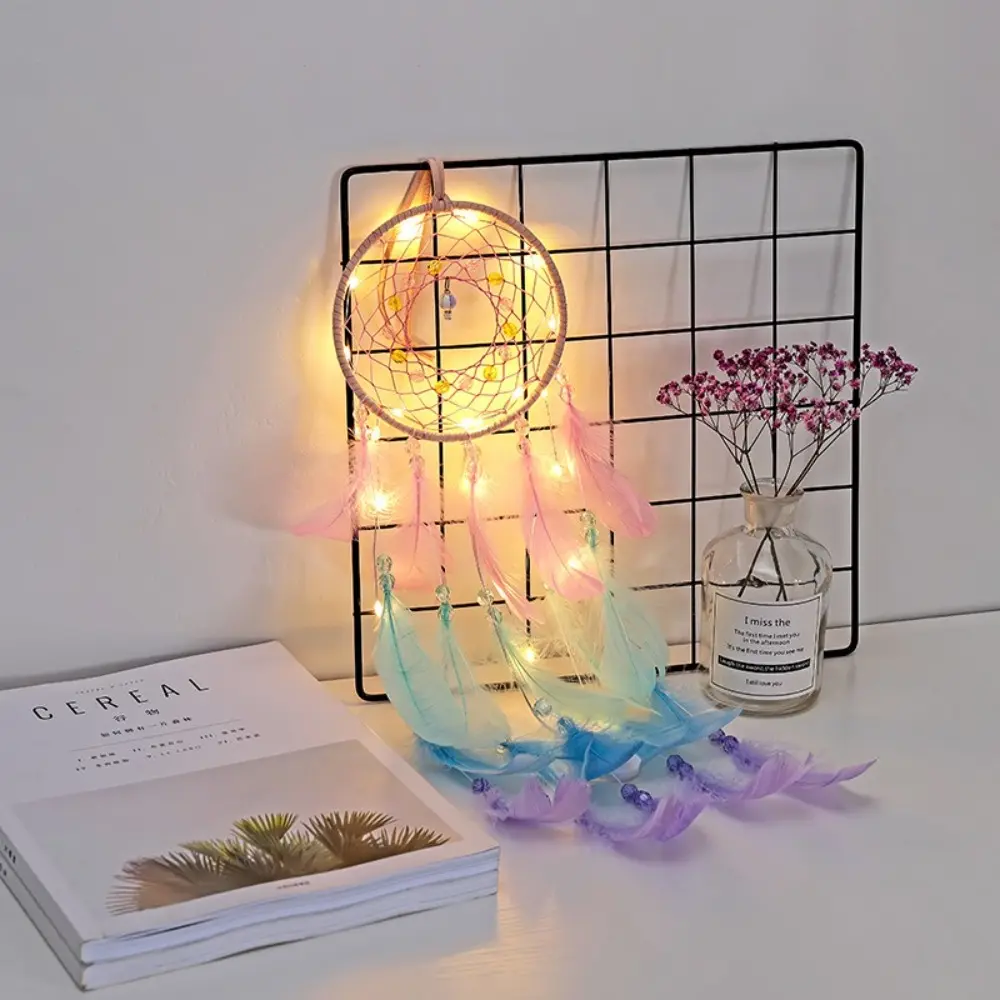 New Colorful Dream Catcher Handmade Dream Catcher Catcher Wall Decor Living Room Wedding Bedroom Wall Hanging for Girls Boy Kids